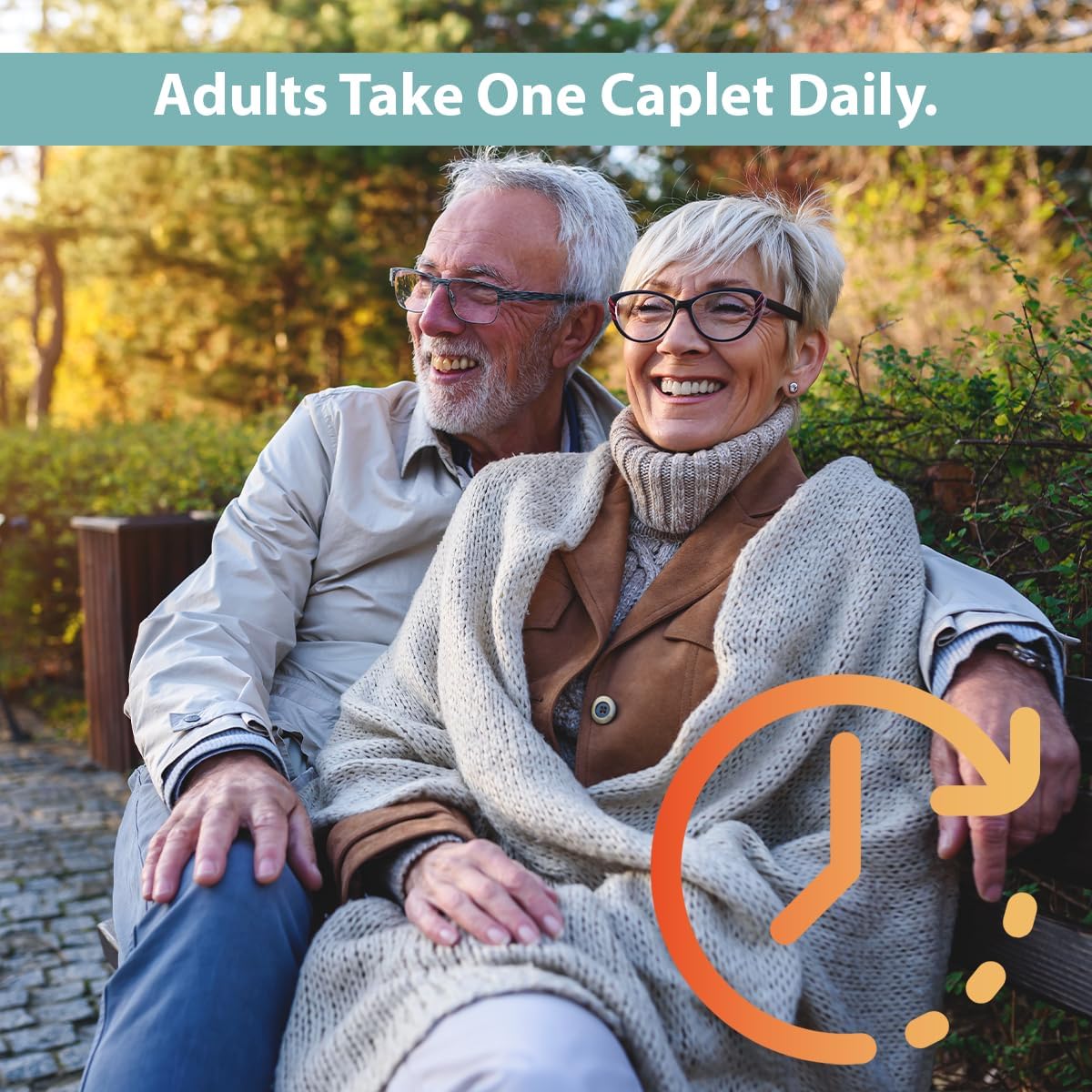 High Potency GeriCare Thera Multivitamin Caplets - 100 Count Pack - Nutritional Supplement