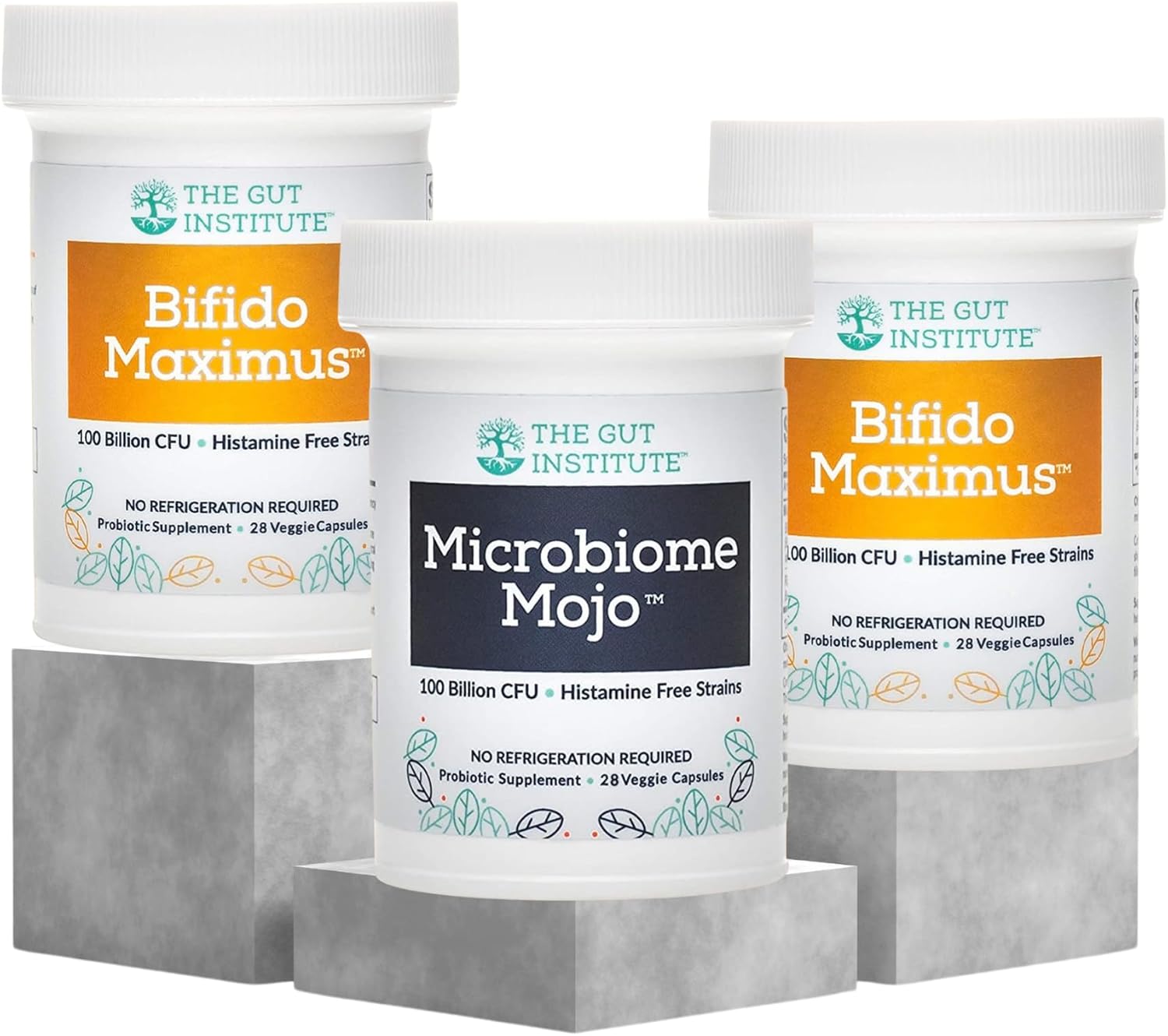 High Potency Gut Reset Protocol: Microbiome Mojo, Bifido Maximus, & Protocol PDF - Probiotics for Gut Harmony, Immunity Boost, Hormone Balance & Mood