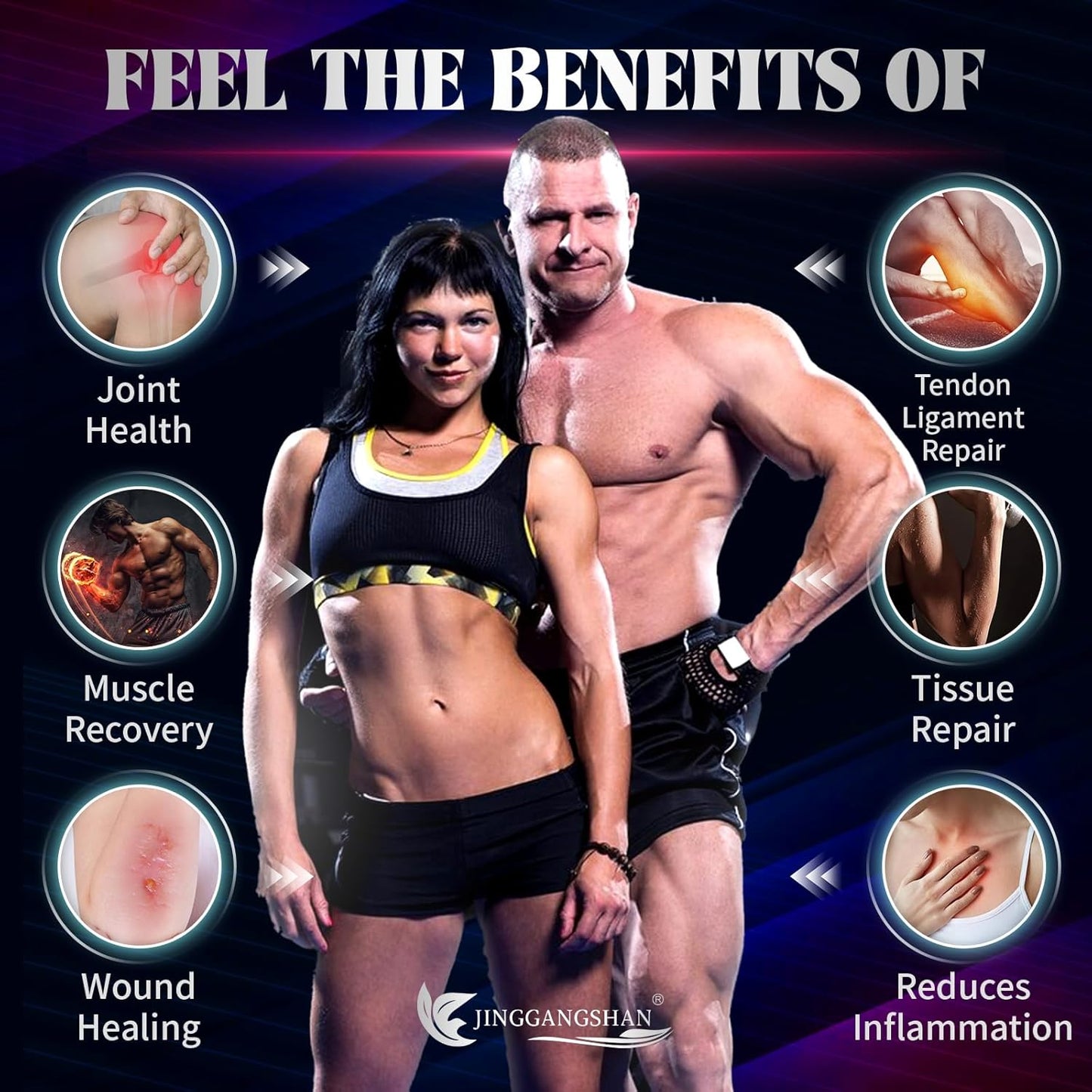 High Potency HAIION BPC 157 Peptide Capsules for Muscle & Workout Recovery - 1000 Mcg, 60 Capsules - Gluten Free Supplement for Faster Recovery and Gut Healing