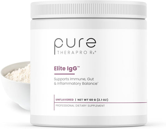 High-Potency IgG Immunoglobulin Supplement - 1100mg | Serum-Derived IgA & IgM | Colostrum Alternative | Gluten, Dairy & GMO Free (30 Servings)