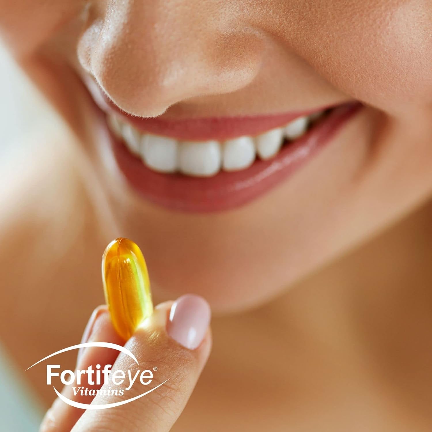 High Potency Lemon-Flavored Fortifeye Vitamins Super Omega-3 Max Fish Oil - 2400mg Omega-3 with EPA and DHA - 30 Servings