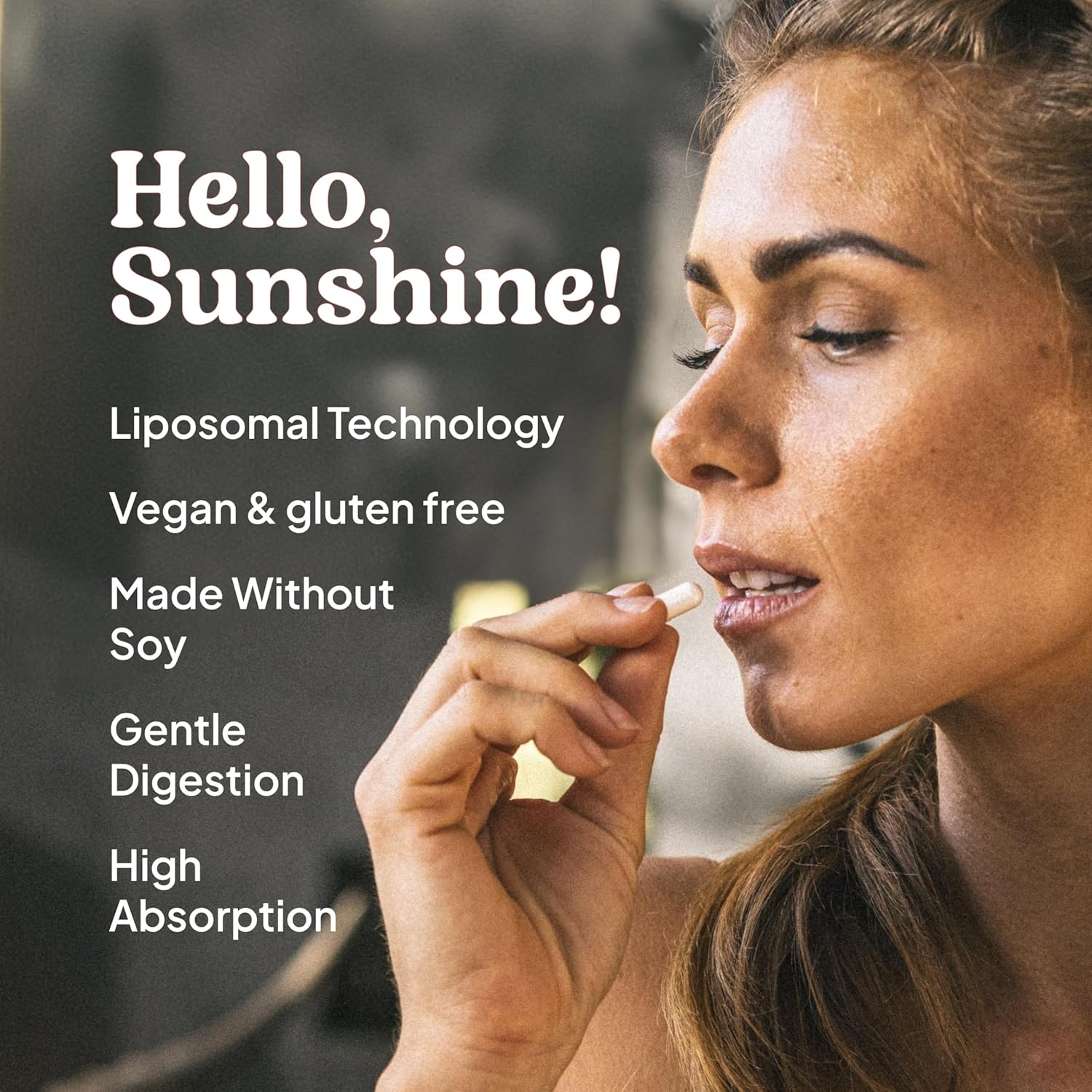High Potency Liposomal Vitamin D3 Capsules, 50 mcg, Immune Support, Vegan & Gluten-Free, 30 Servings