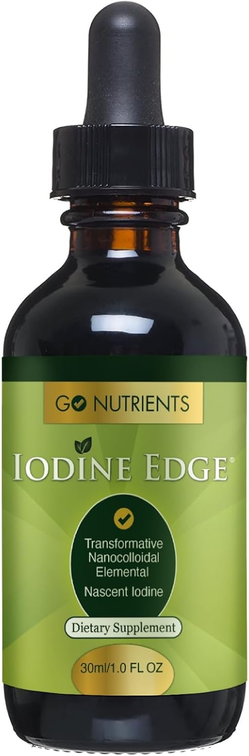 High Potency Liquid Drops of Selenium and Nascent Iodine Supplements - Non-GMO and Gluten-Free by Go Nutrients