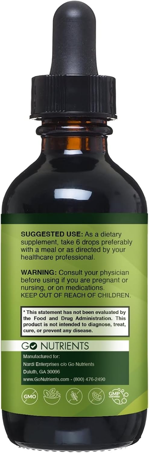 High Potency Liquid Drops of Selenium and Nascent Iodine Supplements - Non-GMO and Gluten-Free by Go Nutrients