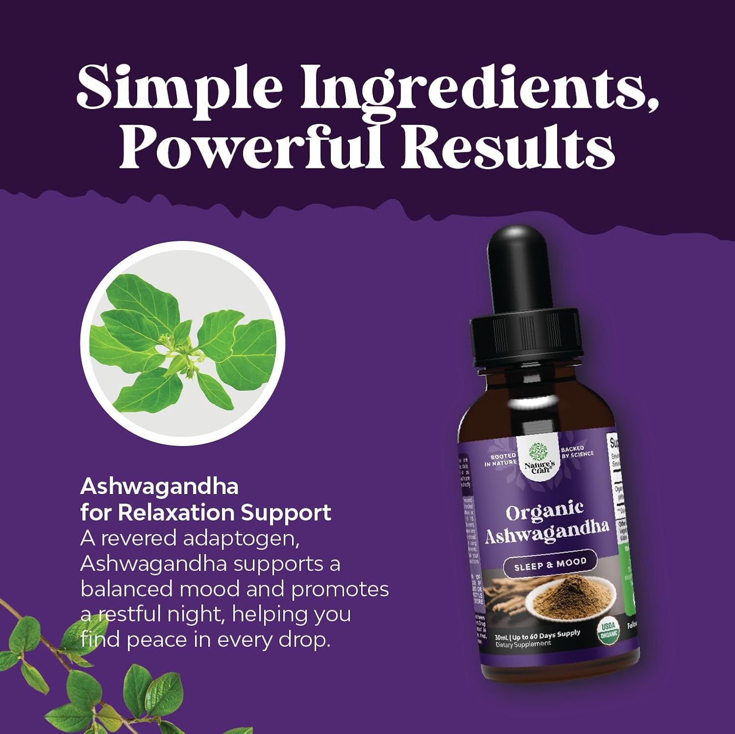 High Potency Liquid Kava Kava and Ashwagandha Drops Bundle - Organic Stress Relief and Mood Support with Vegan Ashwagandha Root Extract