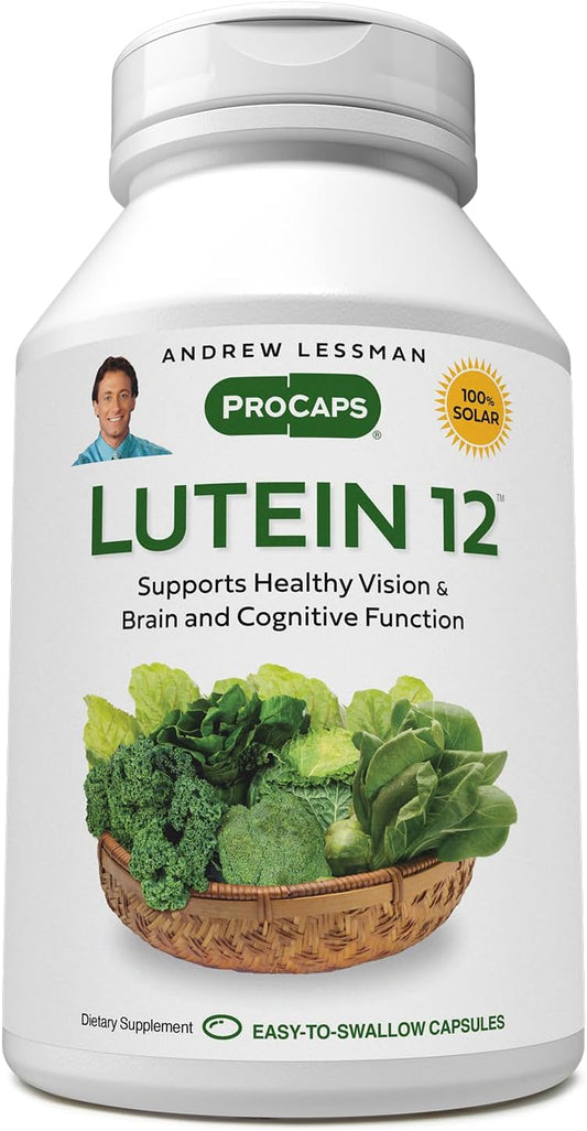 High Potency Lutein Softgels - 180 Count - Supports Eye Health and Skin - Antioxidant Carotenoid for Vision