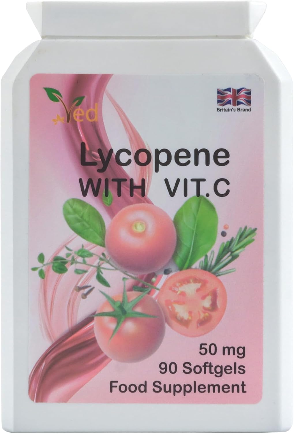 High-Potency Lycopene Supplement | 50mg Softgels, 90 Count