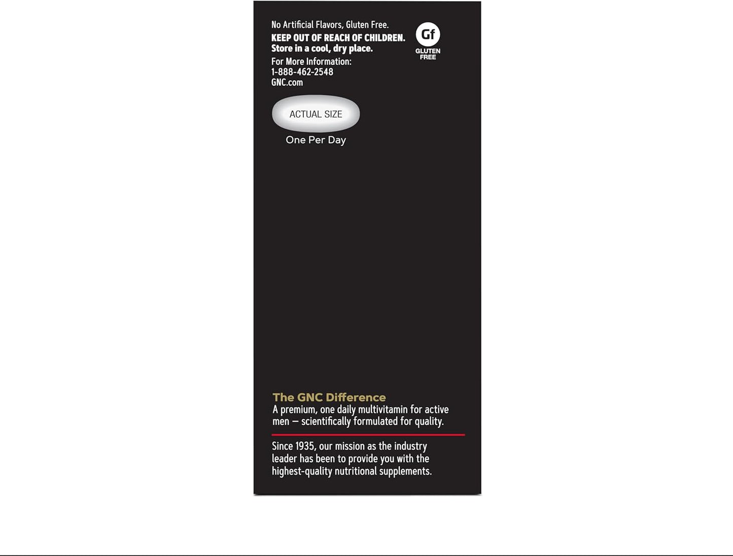 High-Potency Men's Multivitamin for Energy and Metabolism - 1 Daily