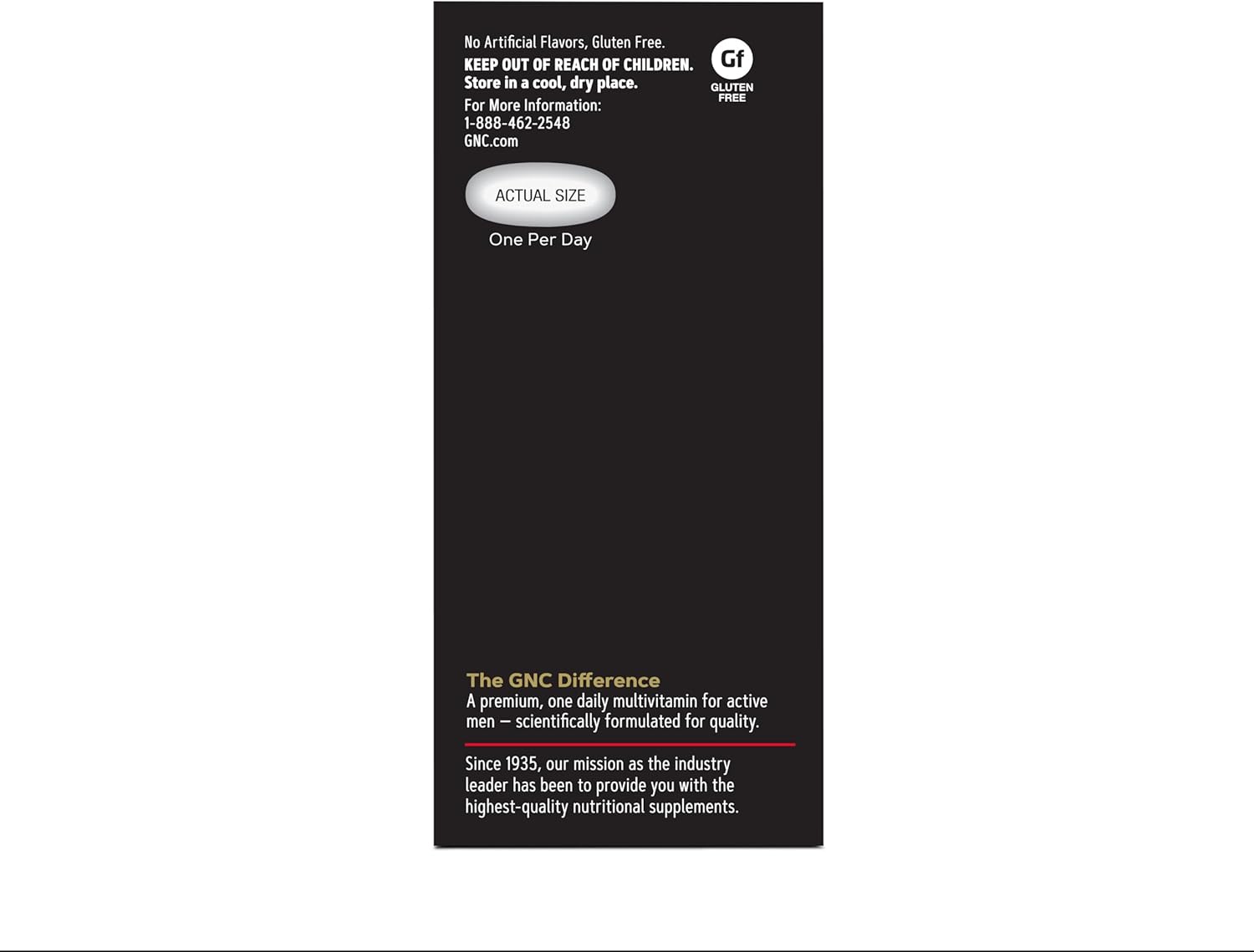 High-Potency Men's Multivitamin for Energy and Metabolism - 1 Daily