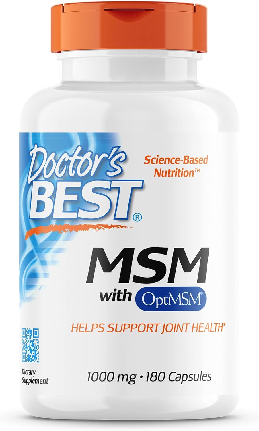 High Potency MSM Supplement for Hair, Skin, Nails, and Joints - Non-GMO, Gluten Free - 180 Capsules, 3000mg Per Serving - BoostGo Australia