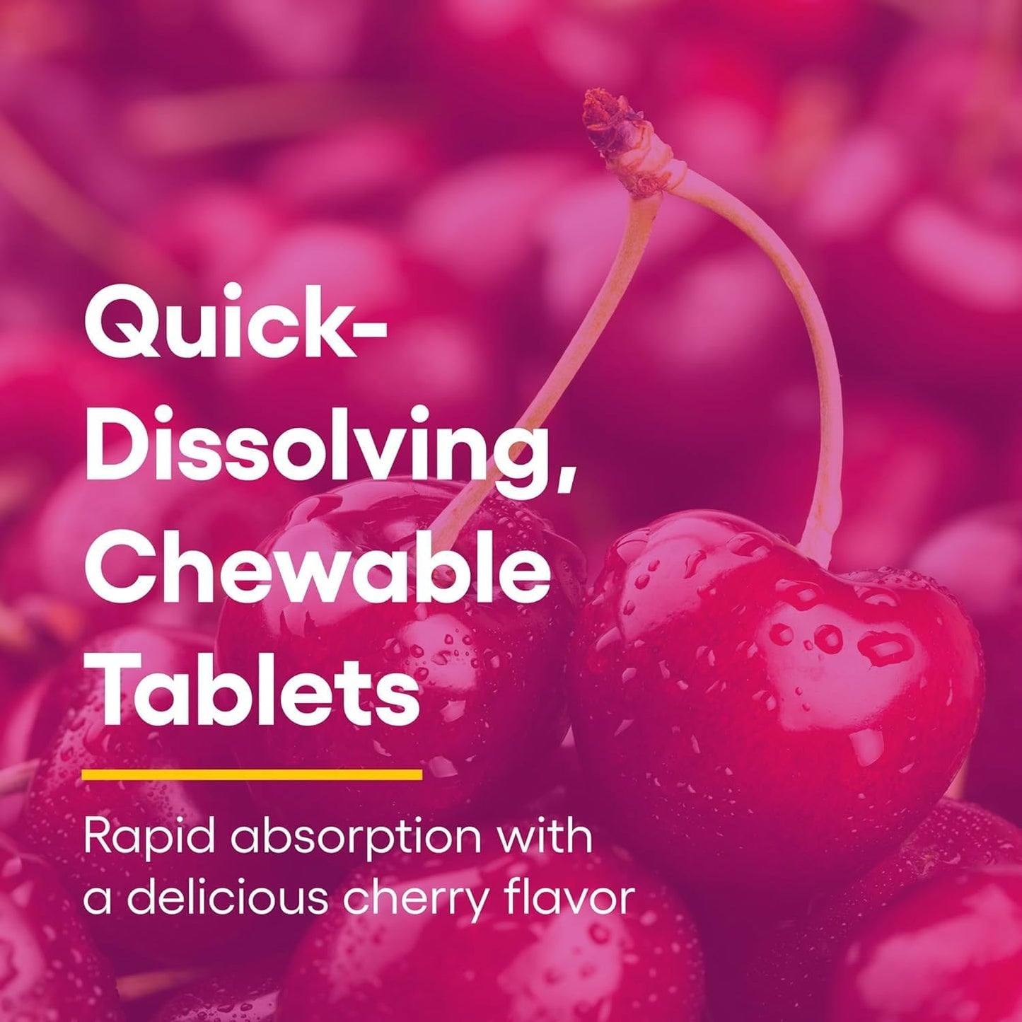 High Potency Natural Factors Vitamin B12 Methylcobalamin 1,000 mcg Chewable Tablets - 180 Count