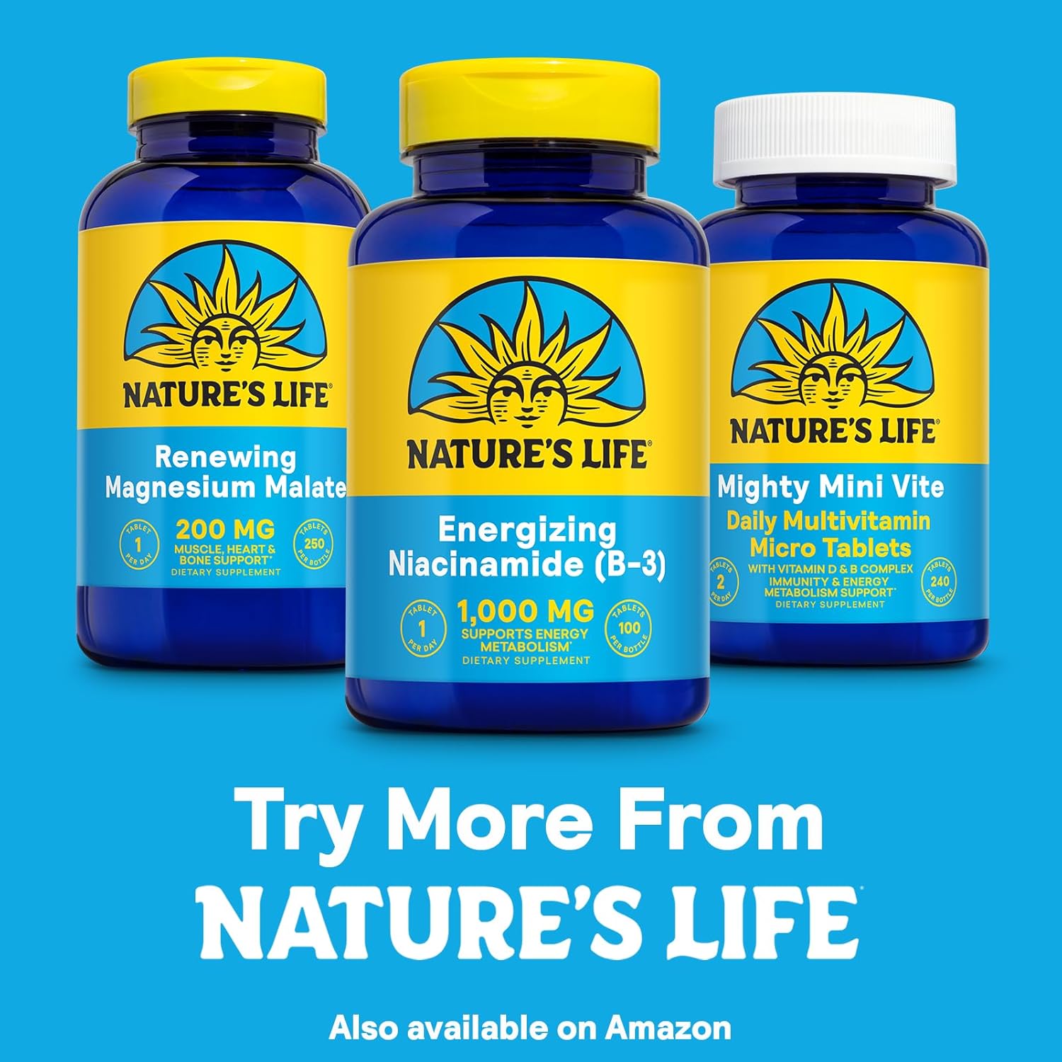 High Potency Niacinamide Vitamin B3 1000mg Supplement for Energy, Metabolism - No Flush, Nerve Support - 100 Tablets, 100 Servings - 60-Day Guarantee