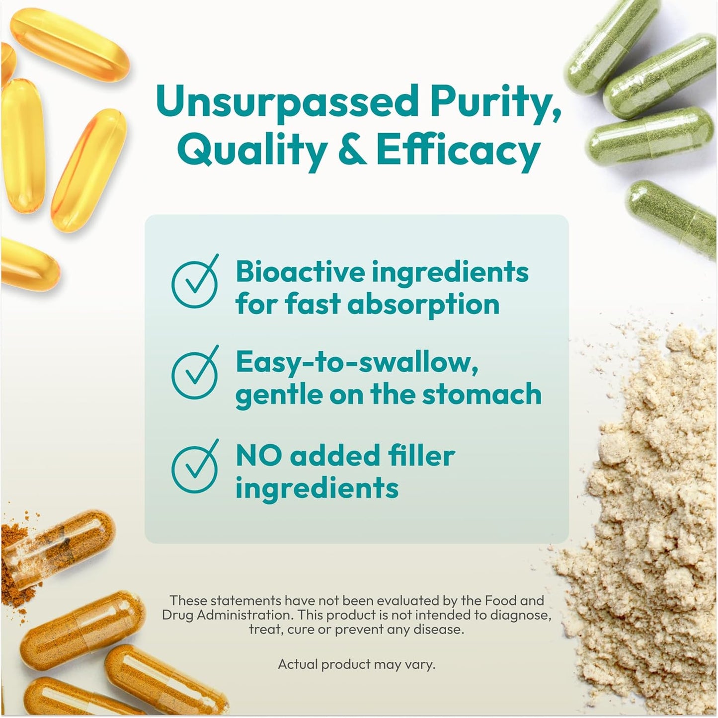 High-Potency Pomegranate 40-40 Complex Capsules - Natural Extract for Body Protection from Free Radicals. No Sugar, Calories, Sweeteners, Preservatives. No Additives.