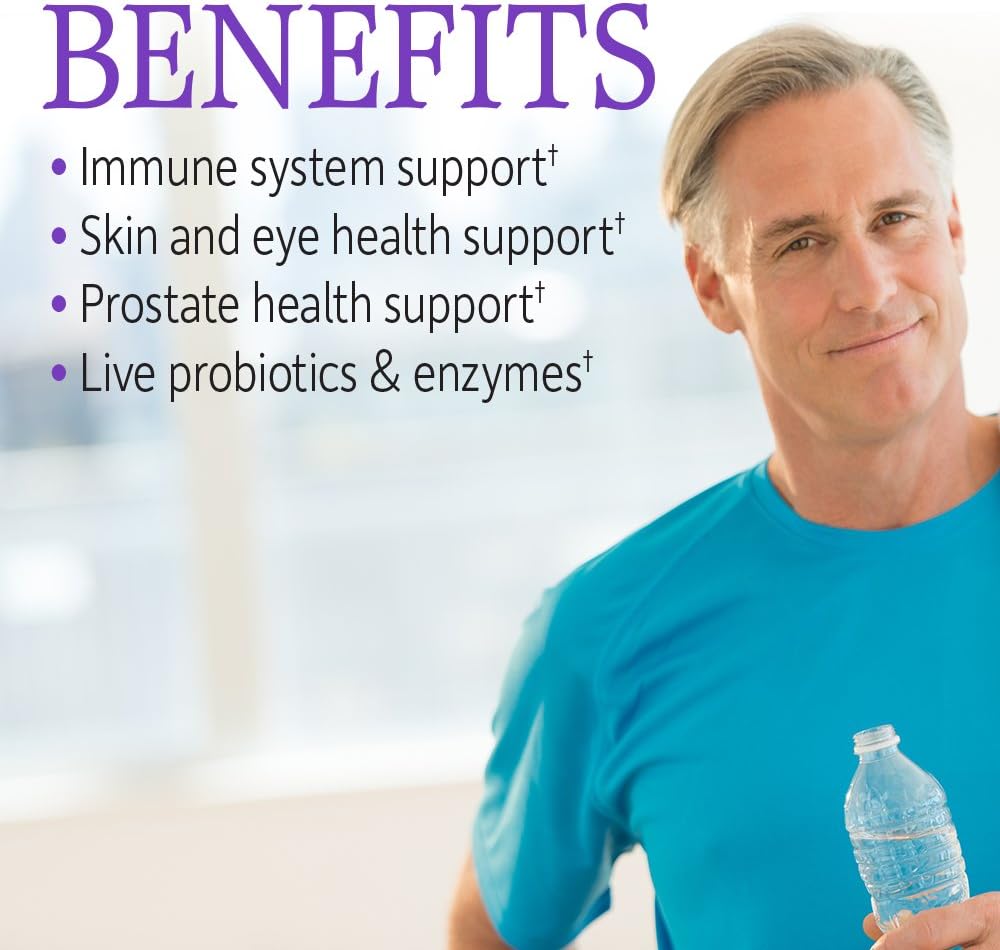 High Potency Probiotic & Zinc Supplement for Mood Support - Garden of Life Dr. Formulated Raw Multimineral Formula
