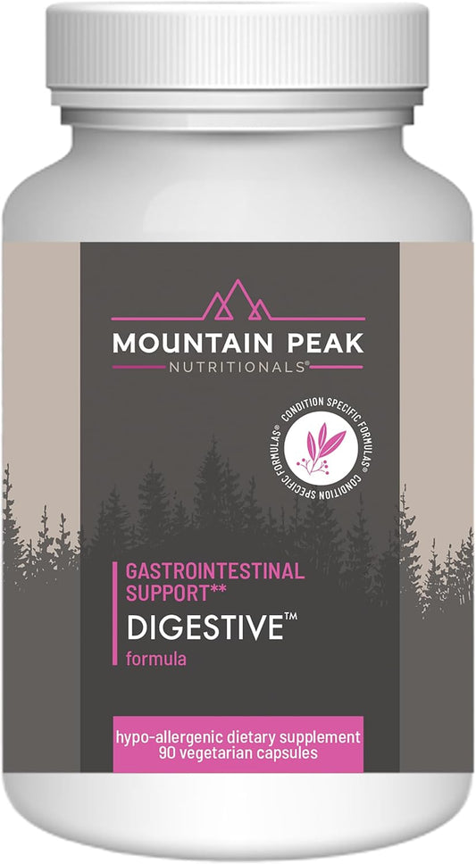 High-Potency Probiotics for Gut Health & Bloating Relief - Gastrointestinal Support with Enzymes - Hypoallergenic Dietary Supplement (90 Capsules)