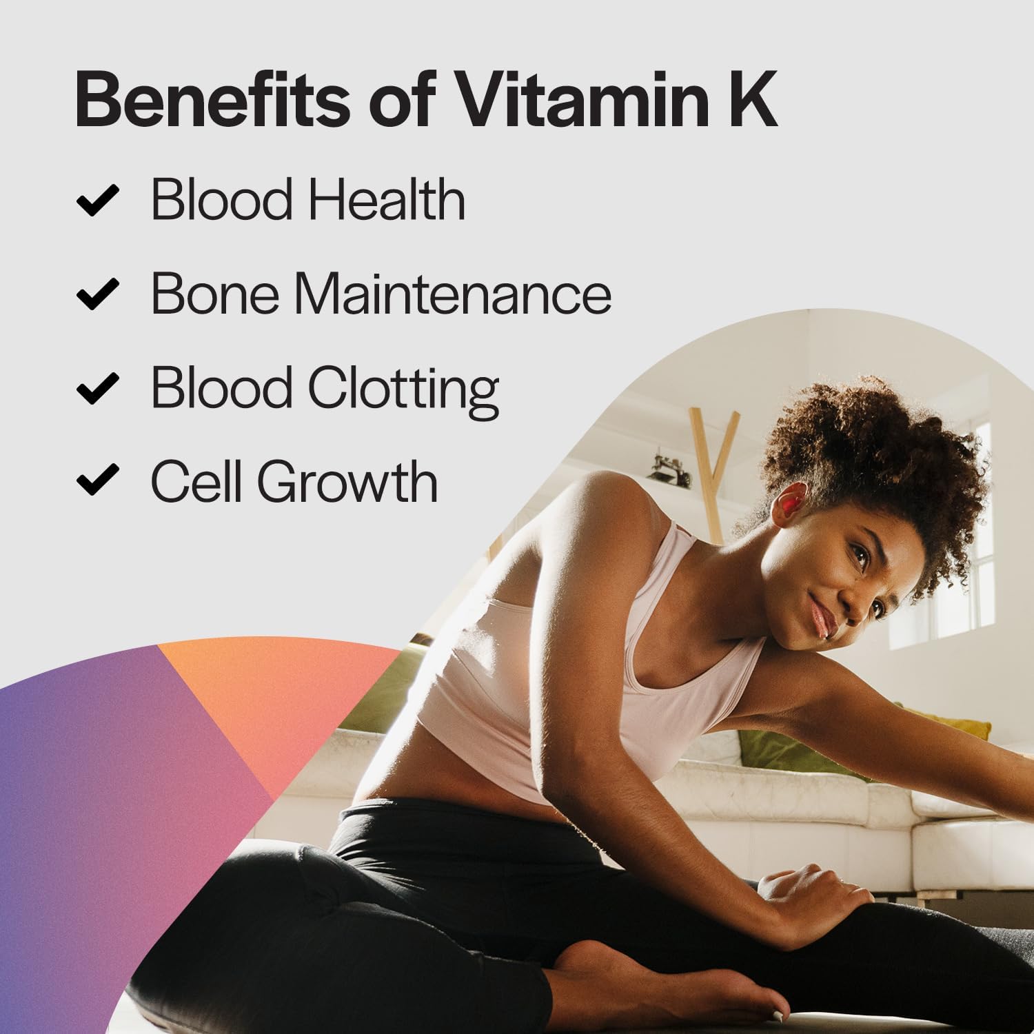 High Potency PureFormulas Vitamin K2 MK7 (Menaquinone-7) 90mcg Capsules for Bone & Cardiovascular Support - 60 Day Supply