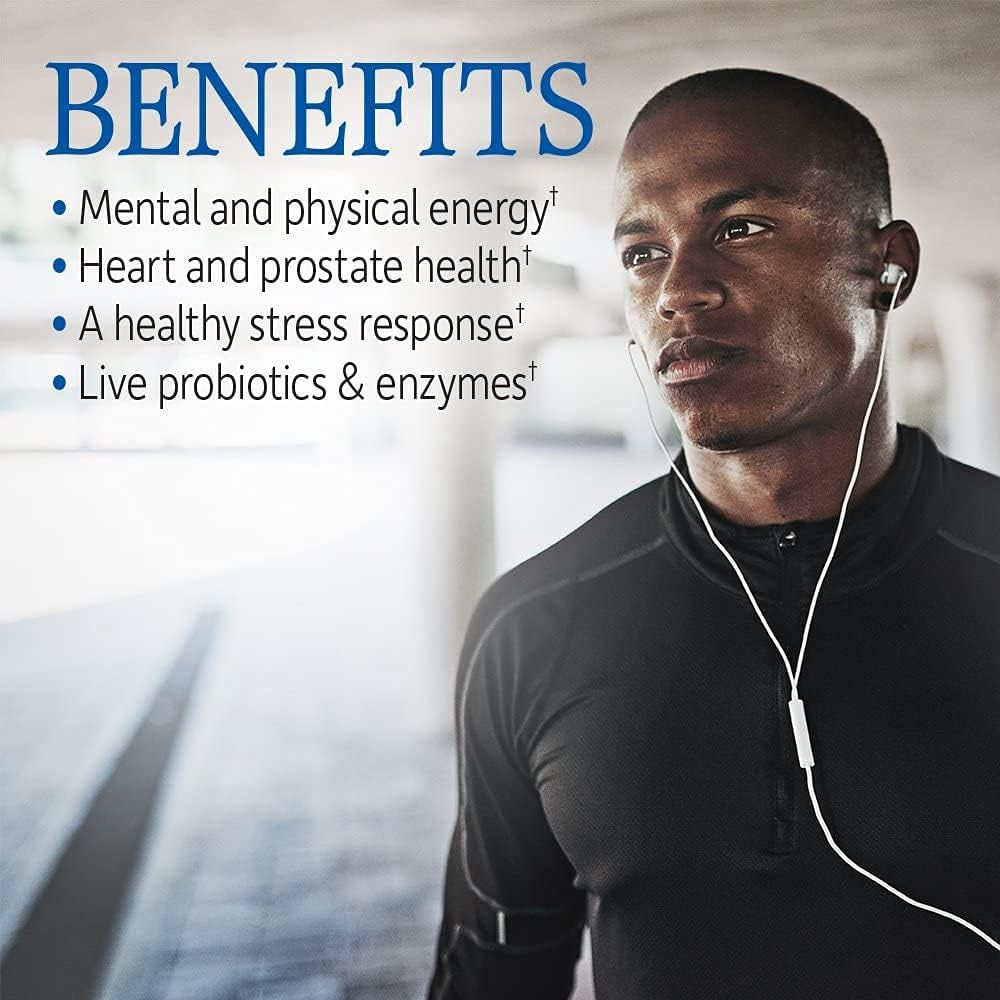 High Potency Raw Zinc and Vitamin C Supplements for Men - Garden of Life Vitamin Code Whole Food Multivitamin