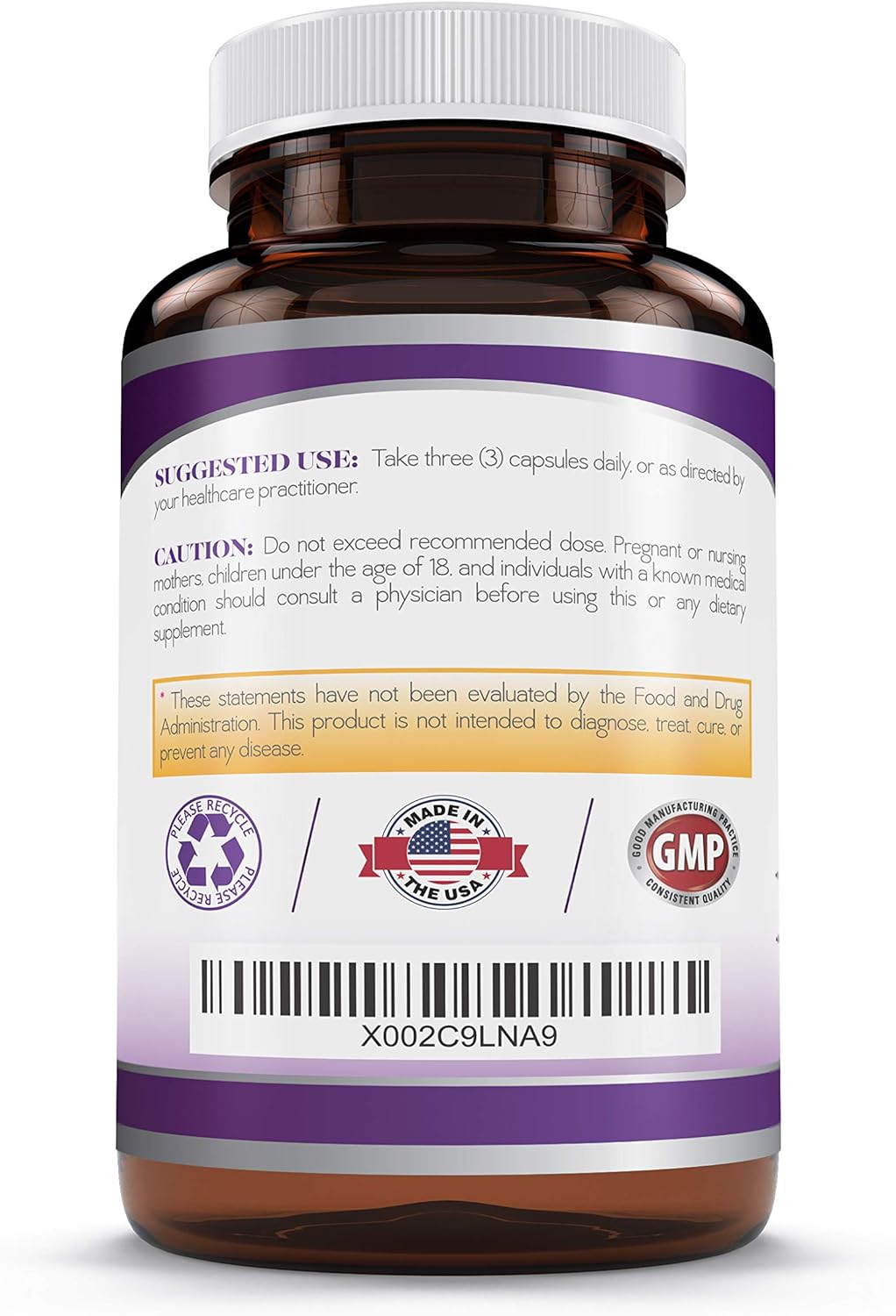 High Potency Resveratrol & Grape Seed Extract Capsules with Quercetin - Immunity Support Antioxidant Supplement (90ct)