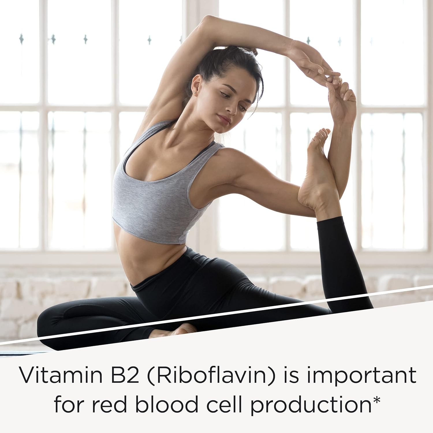 High Potency Riboflavin Supplement for Cellular Energy and Red Blood Cell Support - 30 Tablets - 400mg