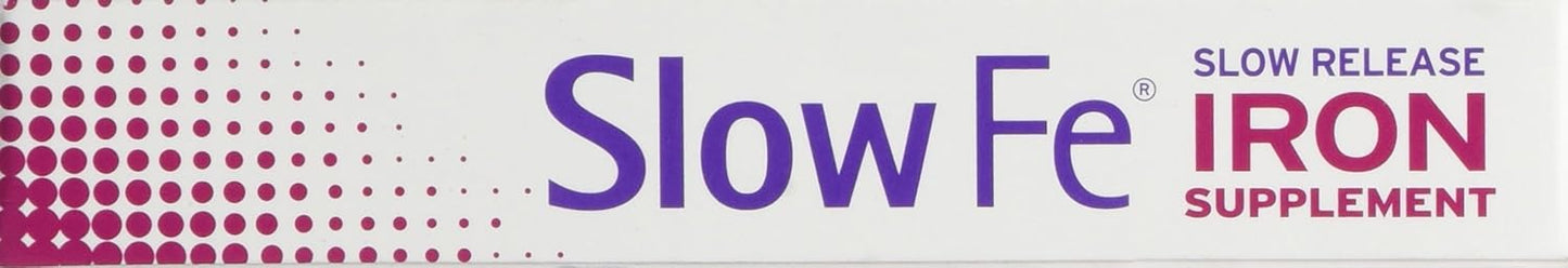 High Potency Slow-Release Iron Supplement - Gentle on Your System - 90 Tablets in Total