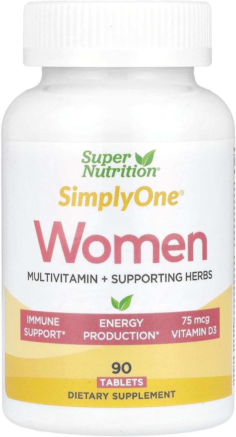High-Potency SuperNutrition SimplyOne Multi-Vitamin for Women - 90 One/Day Tablets