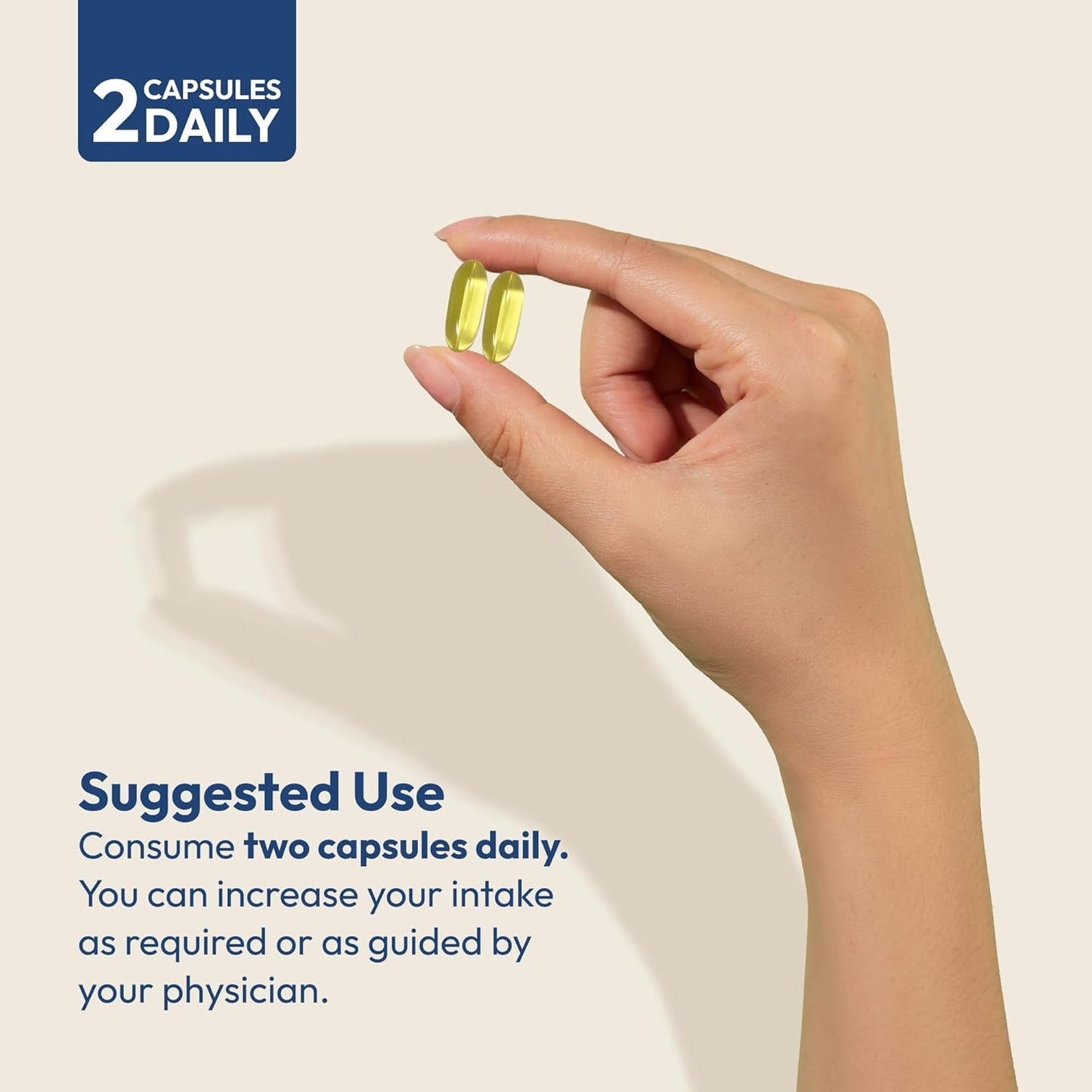 High Potency Ultra-Pure Omega-3 Softgels with DHA - 60 Orange Softgels - No Mercury, No Contaminants, Easy to Swallow