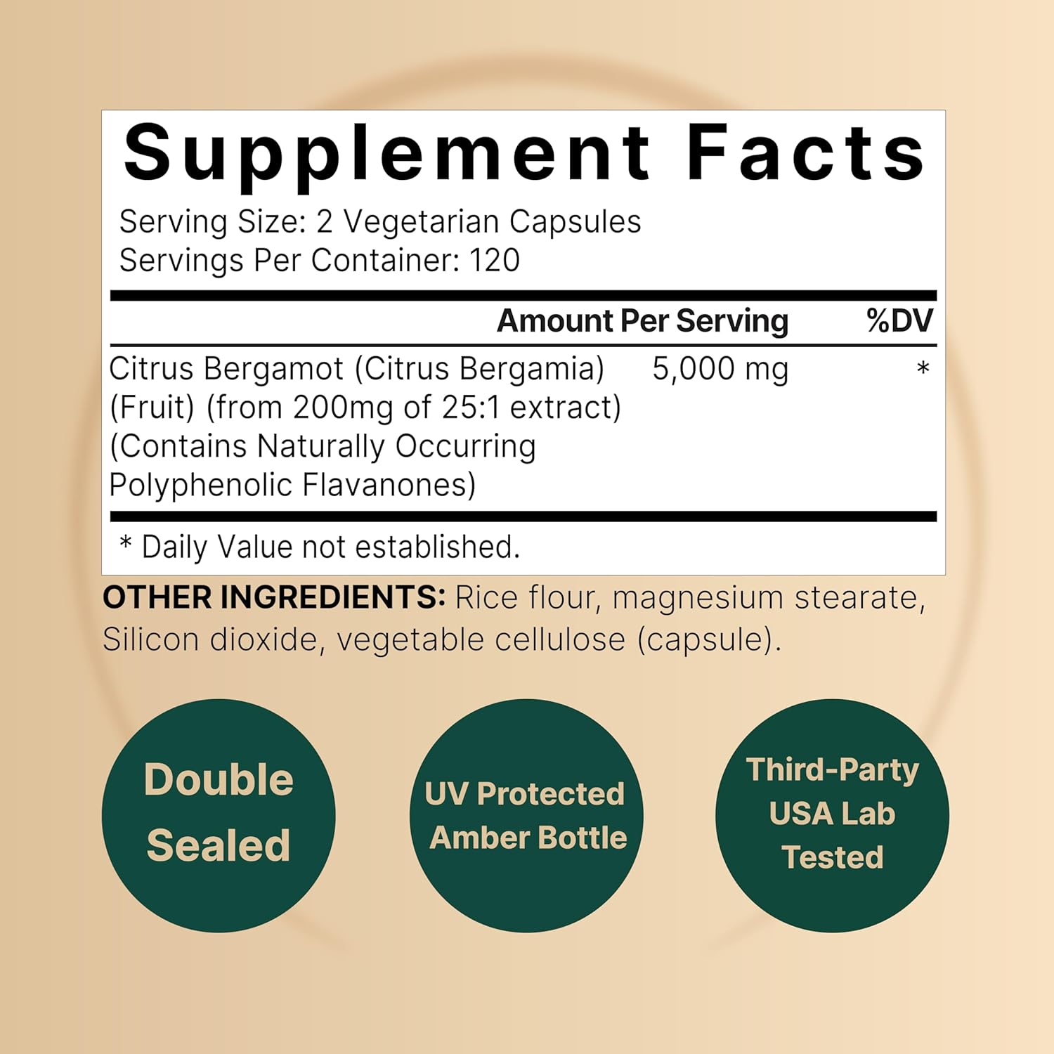 High-Potency Vitamin D3 with K2 MK-7 and Citrus Bergamot Bundle Pack for Immune Support | Bioavailable Coconut Oil Softgels with Antioxidants