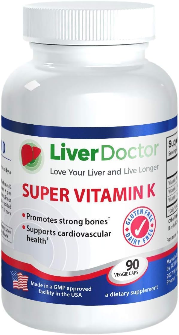 High-Potency Vitamin K Supplement for Liver Health