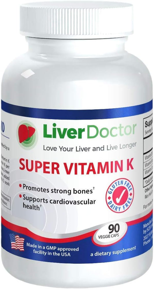 High-Potency Vitamin K Supplement for Liver Health