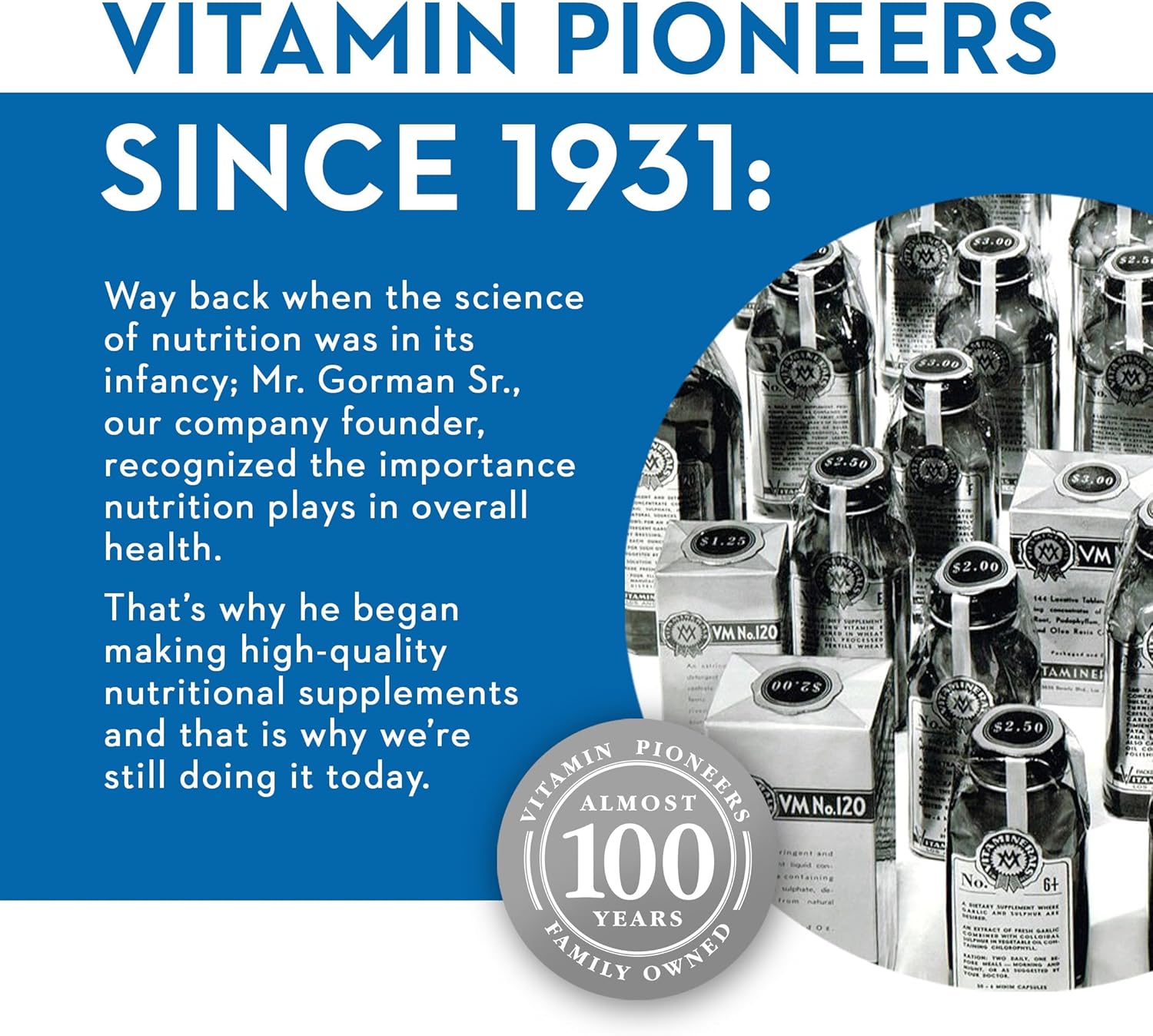 High Potency Vitaminerals 2BG+™ B Complex with Immune Support | Fruits & Veggies Blend | 240 Veggie Capsules