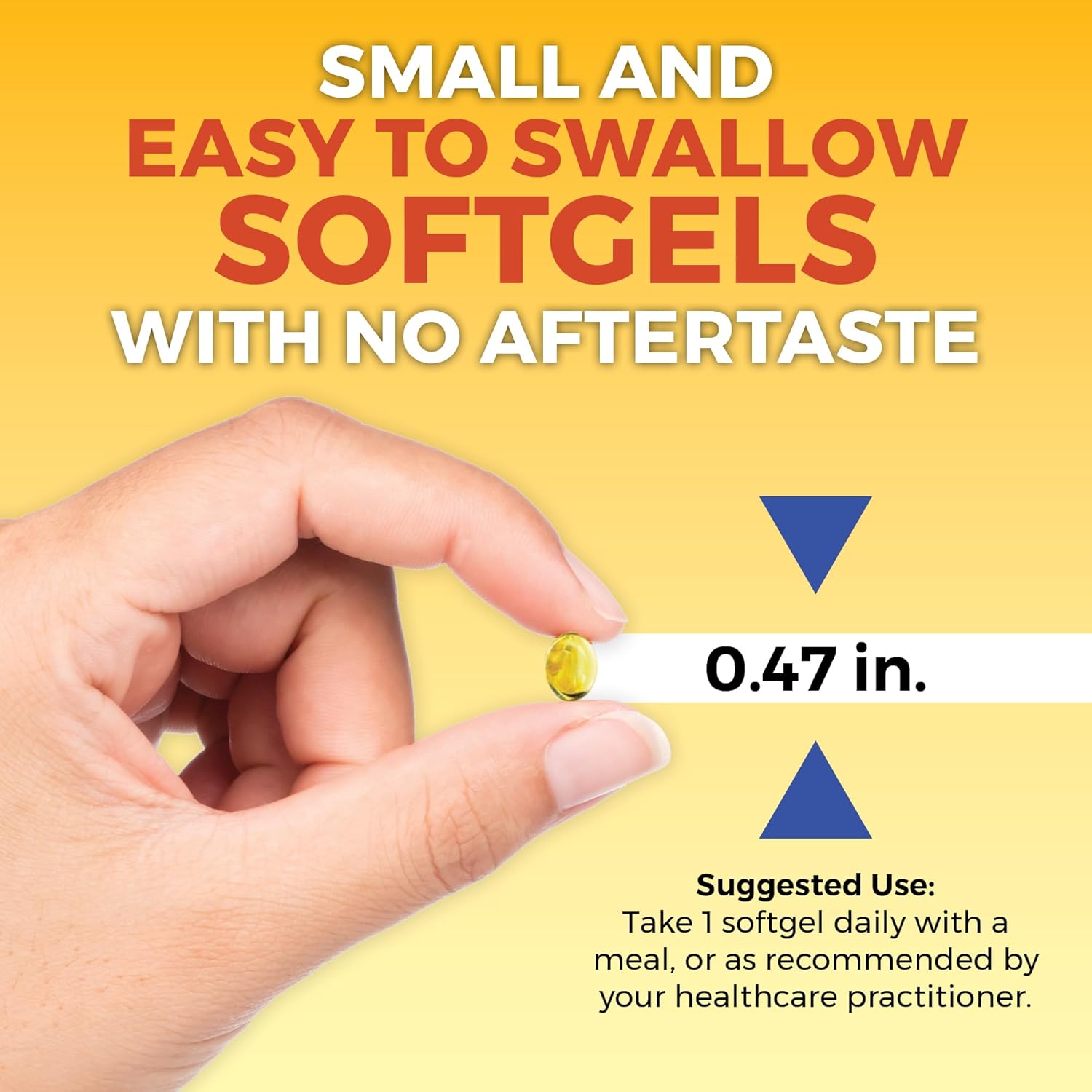 High Potency Viva Naturals D3 Vitamin 5000 IU Softgels - 30 Softgels with Organic Coconut Oil for Immune Health & Strong Bones