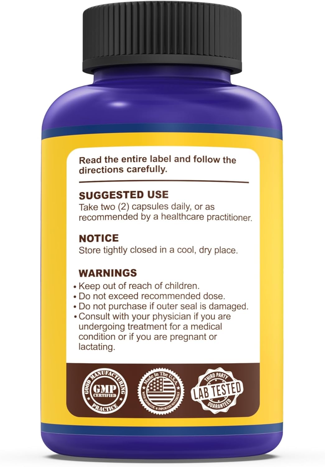 High Potency YOYKYE Benfotiamine Capsules - 500mg Fat-Soluble Vitamin B1 for Healthy Metabolism - Gluten-Free & Vegetarian - 120 Count