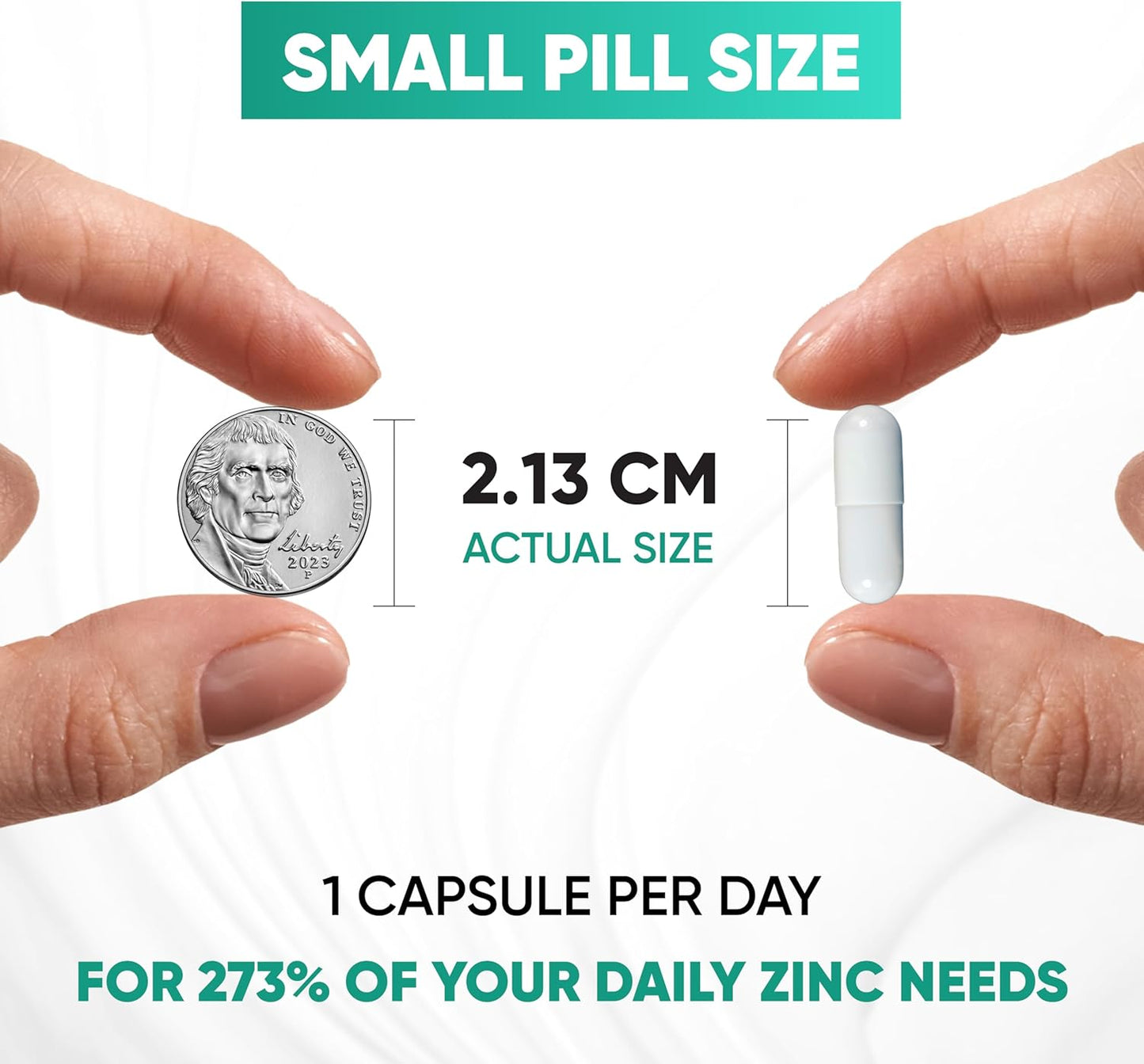 High Potency Zinc 30mg Supplement 120 Count | Immune & Antioxidant Support | 4 Month Supply | Made in USA | Superior Absorption Capsules