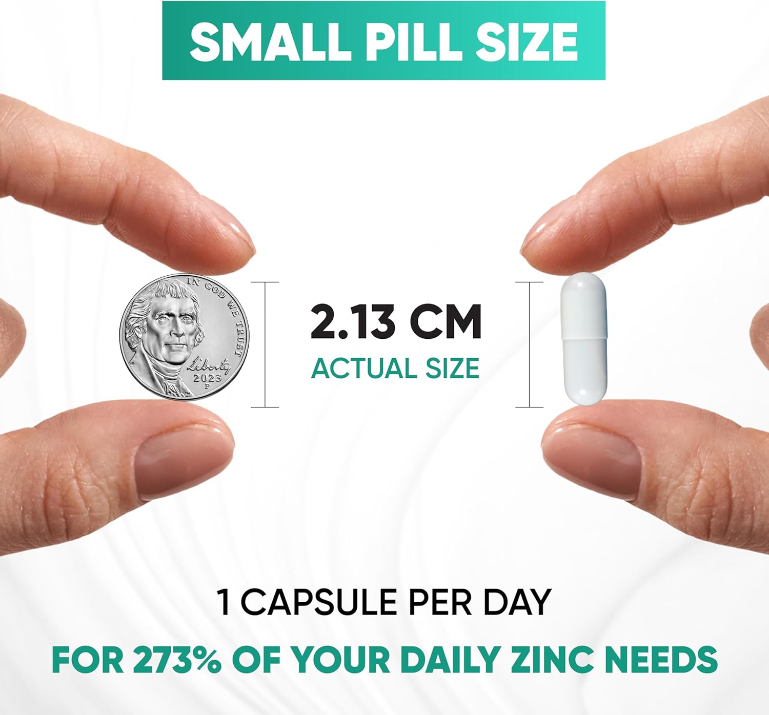 High Potency Zinc 30mg Supplement 120 Count | Immune & Antioxidant Support | 4 Month Supply | Made in USA | Superior Absorption Capsules