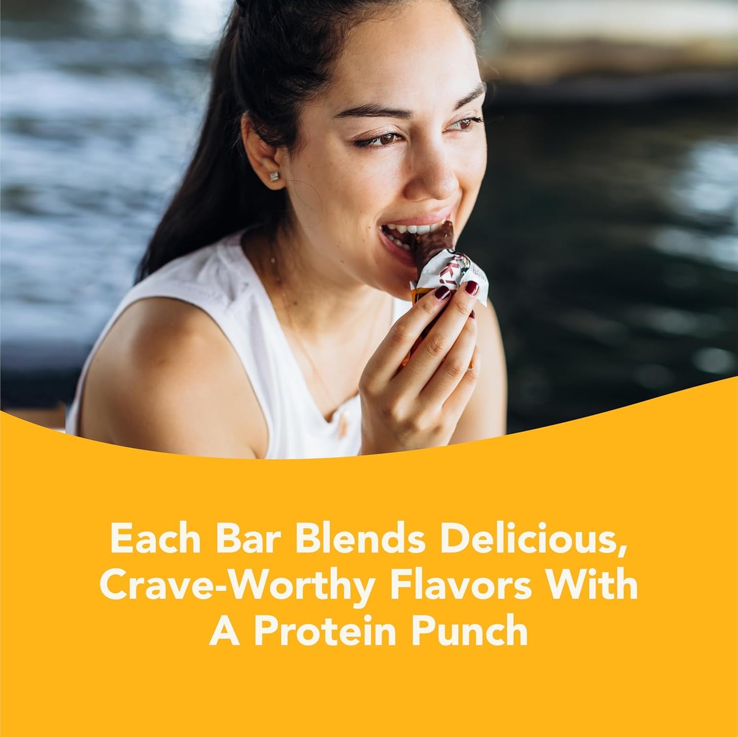 High Protein Gluten Free Kosher Friendly Boston Creme Pie Protein Bars - 10 Count