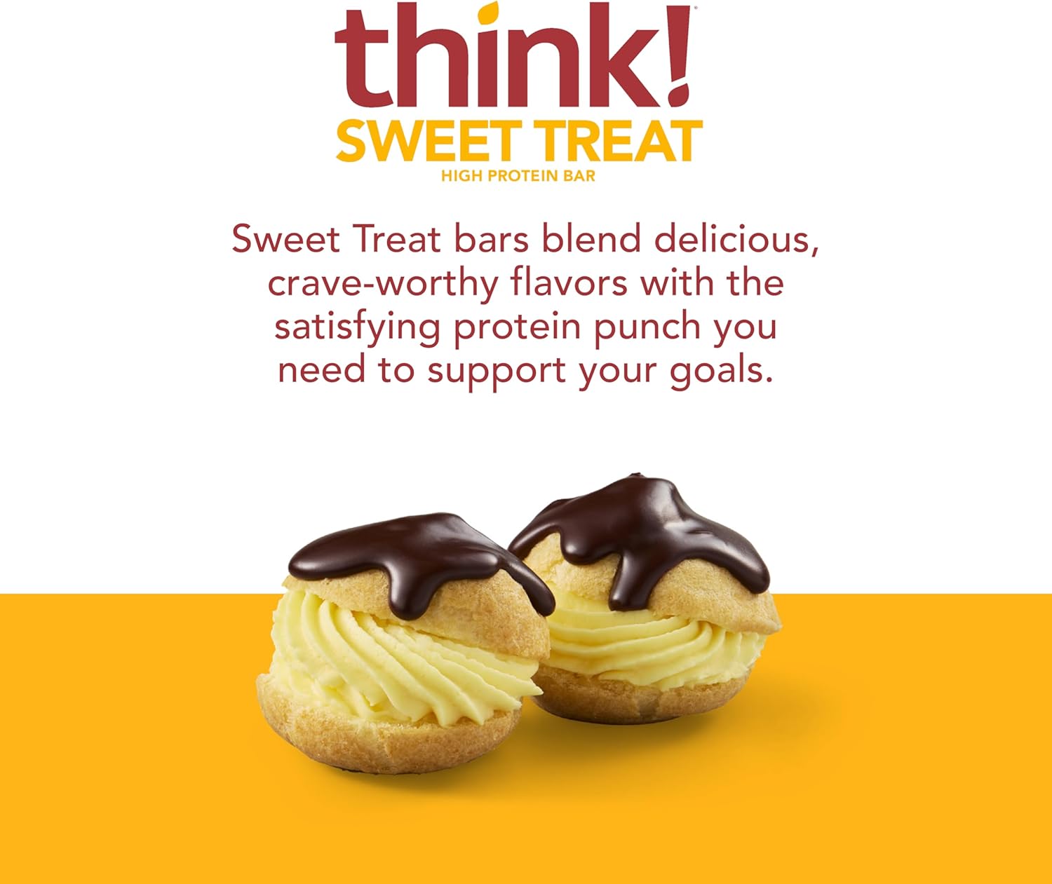 High Protein Gluten Free Kosher Friendly Boston Creme Pie Protein Bars - 10 Count