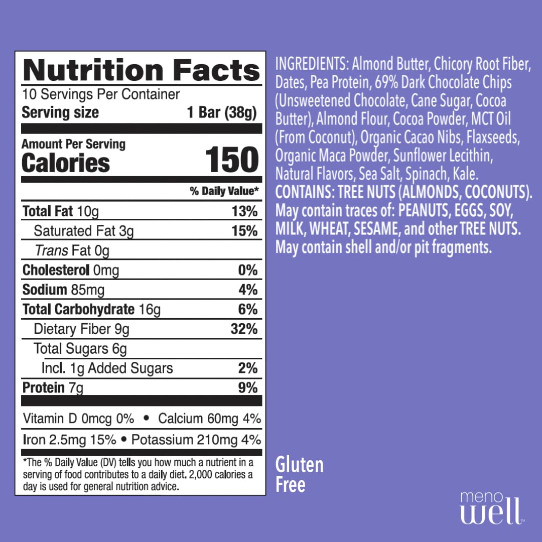 High Protein Menopause Energy Bars, Double Chocolate Brownie & Peanut Butter Chocolate, 20 Count (1 Box of Each), Formally Bossa Bar