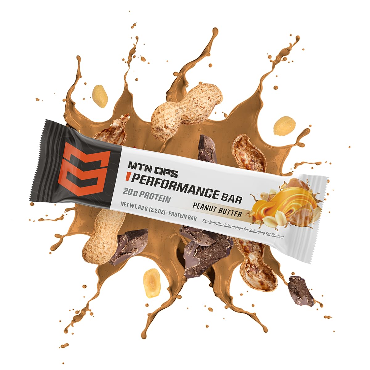 High Protein Peanut Butter Bliss Bars with Whey Isolate & Concentrate, Collagen, Low Sugar, Gluten Free - Pack of 10