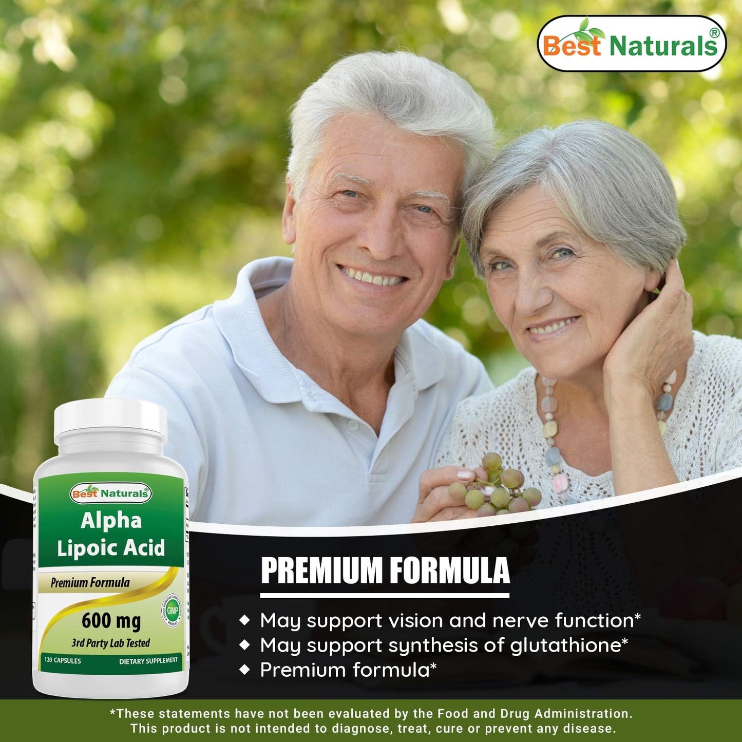 High-Quality Acetyl L-Carnitine 500mg and Alpha Lipoic Acid 600mg Supplement for Optimal Wellness
