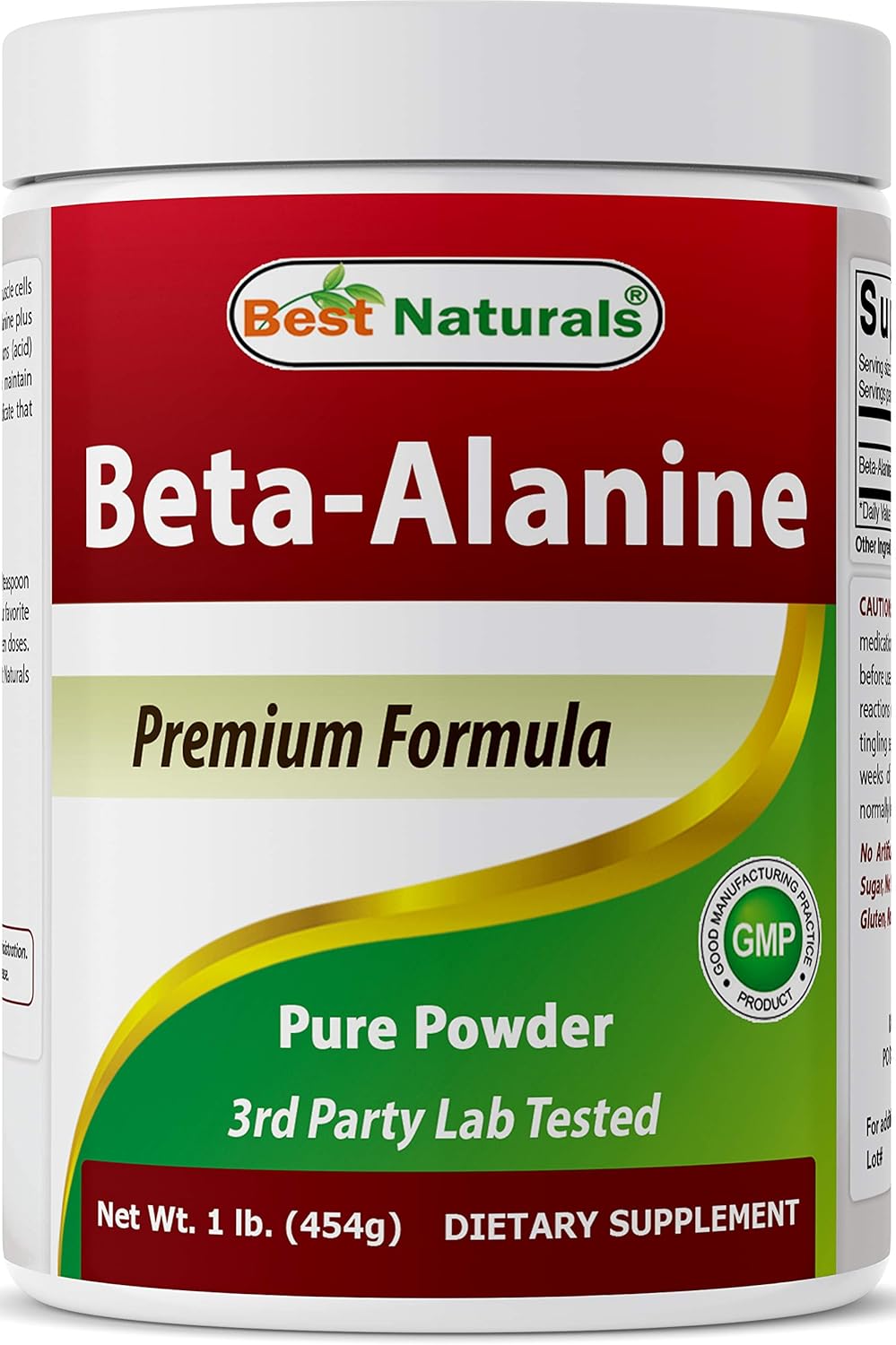 High-Quality Beta Alanine Powder & Magnesium Oxide Combo - 1lb & 500mg - Natural Supplements for Fitness