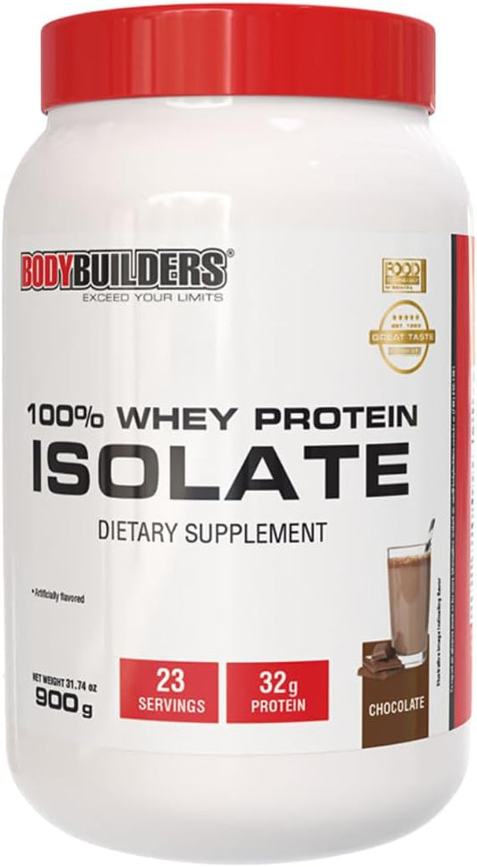 High-Quality Chocolate Flavored 100% Whey Protein Isolate for Bodybuilders (1.98 lbs)