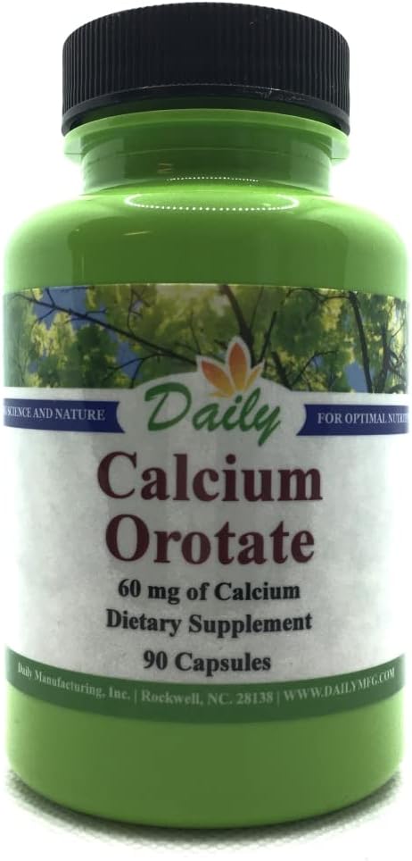 High-Quality Daily Calcium Orotate Supplement for Optimal Bone Health and Strength