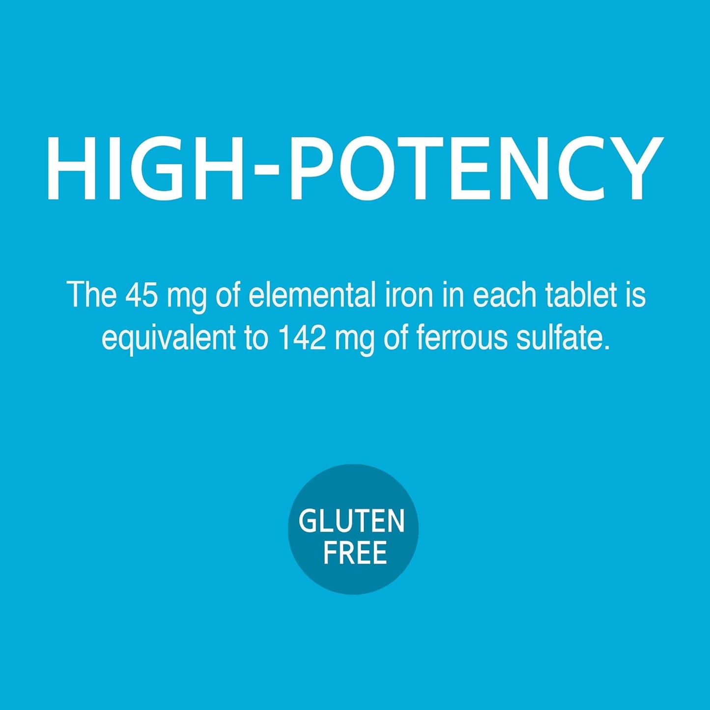 High-Quality Folic Acid and Slow-Release Iron Supplements - 400 mcg Folic Acid, 250 Tablets & 60 Iron Tablets