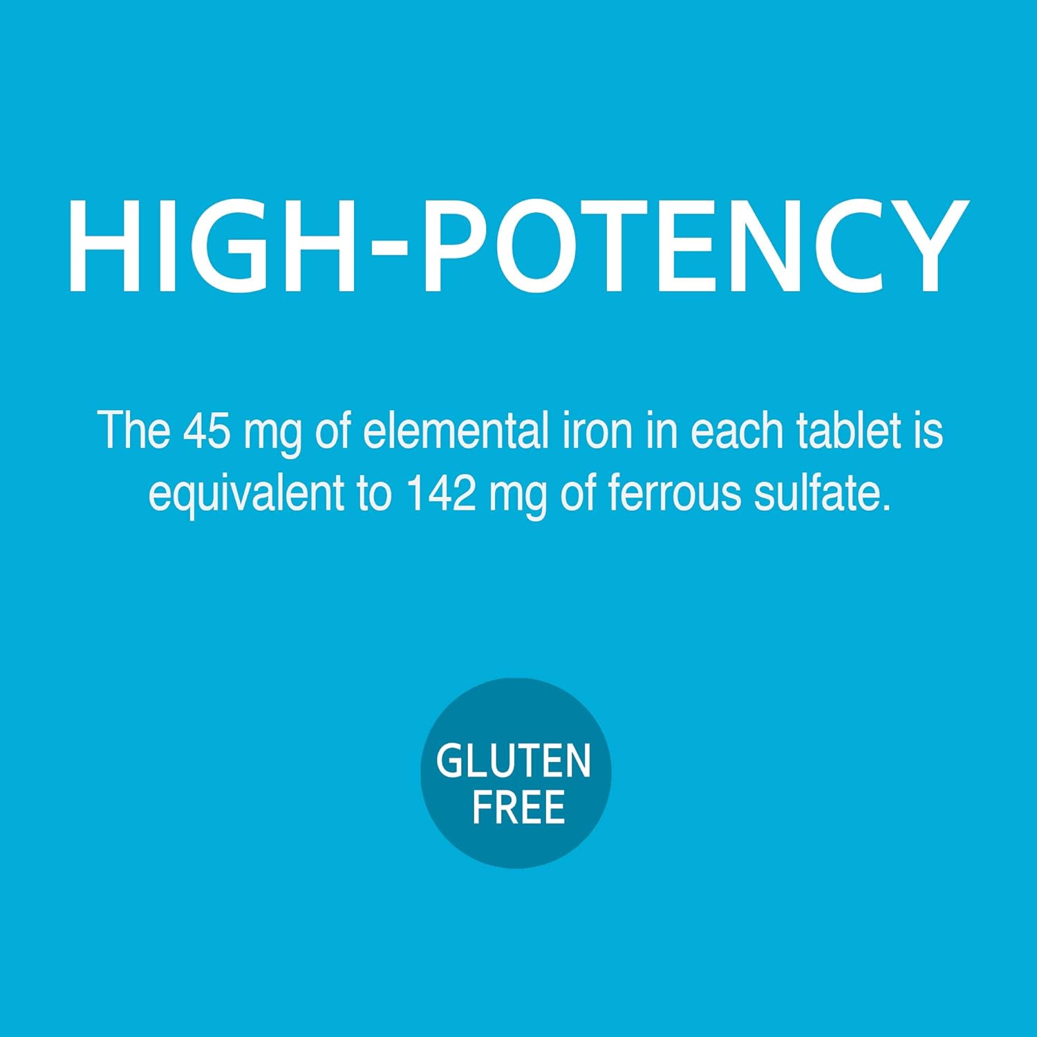 High-Quality Folic Acid and Slow-Release Iron Supplements - 400 mcg Folic Acid, 250 Tablets & 60 Iron Tablets