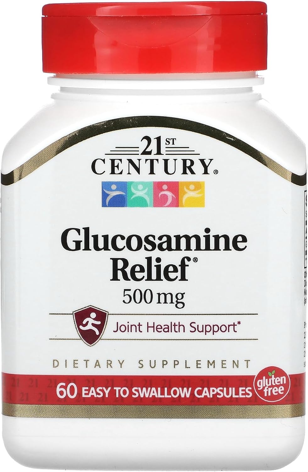High-Quality Glucosamine Supplement, 500 mg, 60 Capsules, Easy-to-Swallow Formula for Modern Relief