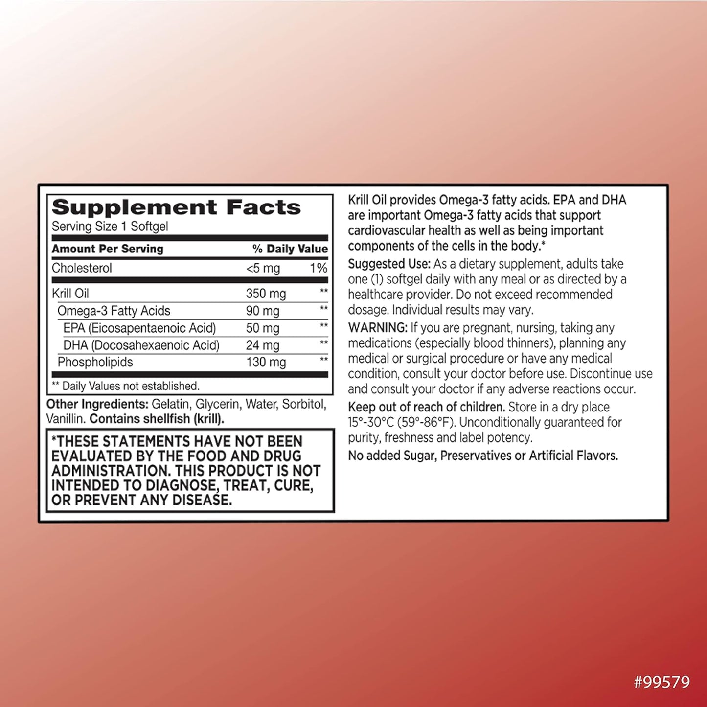 High-Quality Krill Oil Softgels - 350mg - 30 Count - Premium Omega-3 Supplement