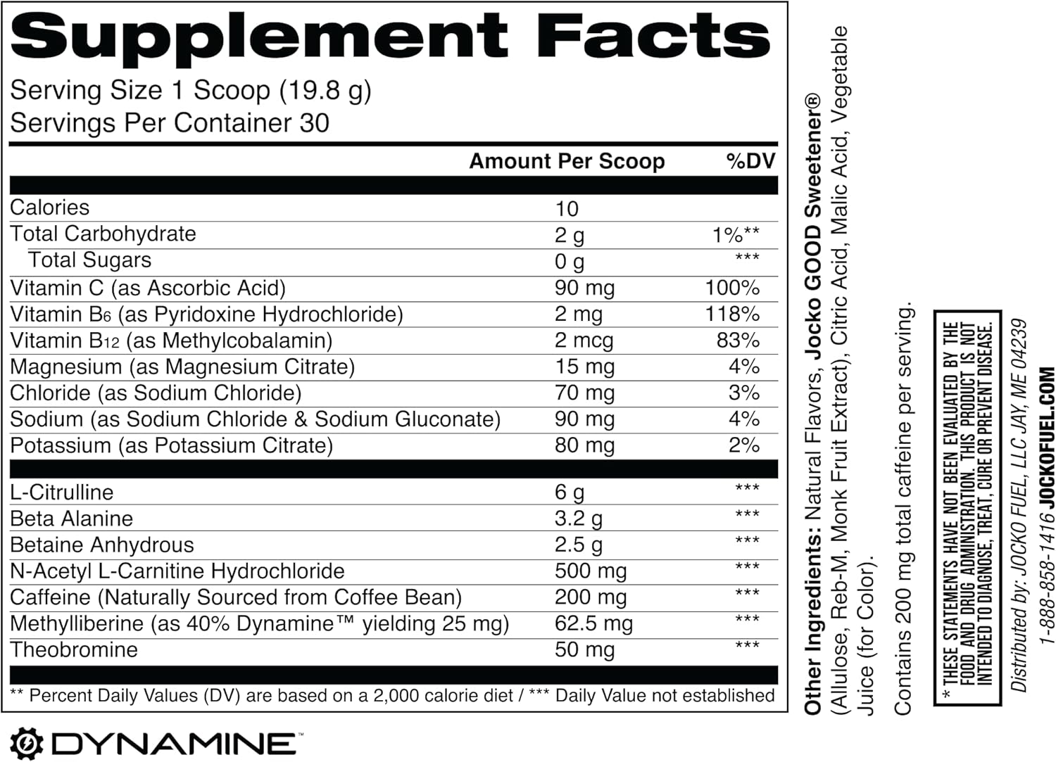 High Stim Sugar-Free Nootropic Pre-Workout Powder Drink - Boost Muscle Pump, Energy & Recovery - 200mg Caffeine Fruit Punch Flavor - Men & Women's Fitness
