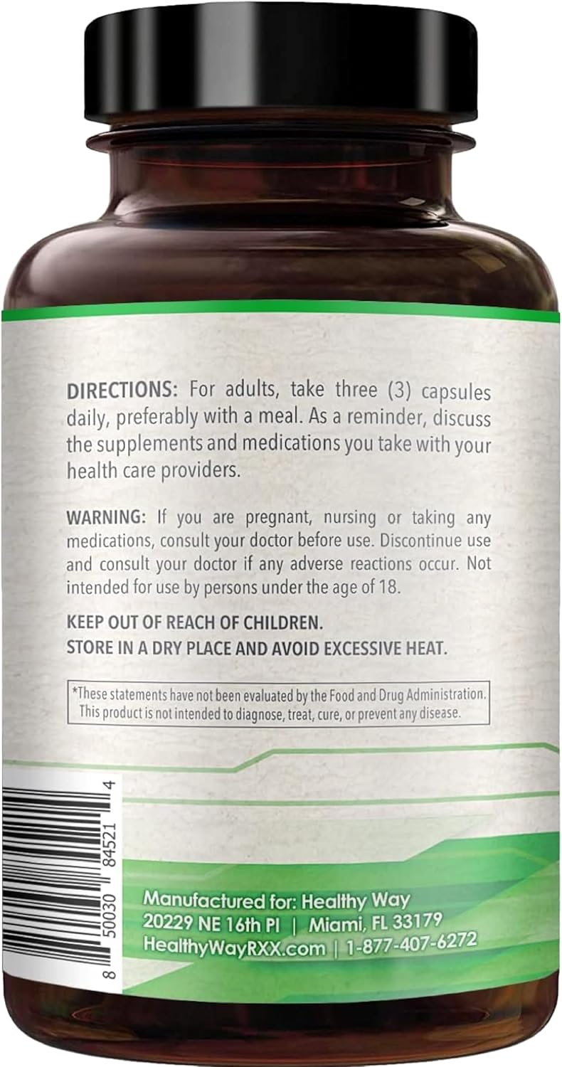 High Strength 1500mg SAM-e Supplement for Joint, Brain, Liver, and Mood Support - Non-GMO Same Capsules for High Absorption - 30 Servings