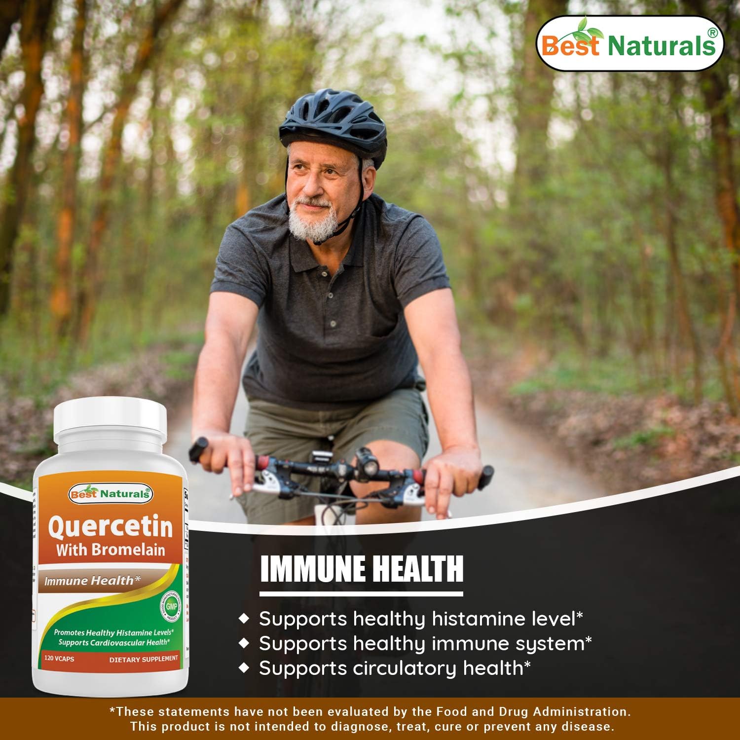 High Strength Alpha Lipoic Acid 600mg with Quercetin and Bromelain - Natural Antioxidant and Anti-Inflammatory Supplement