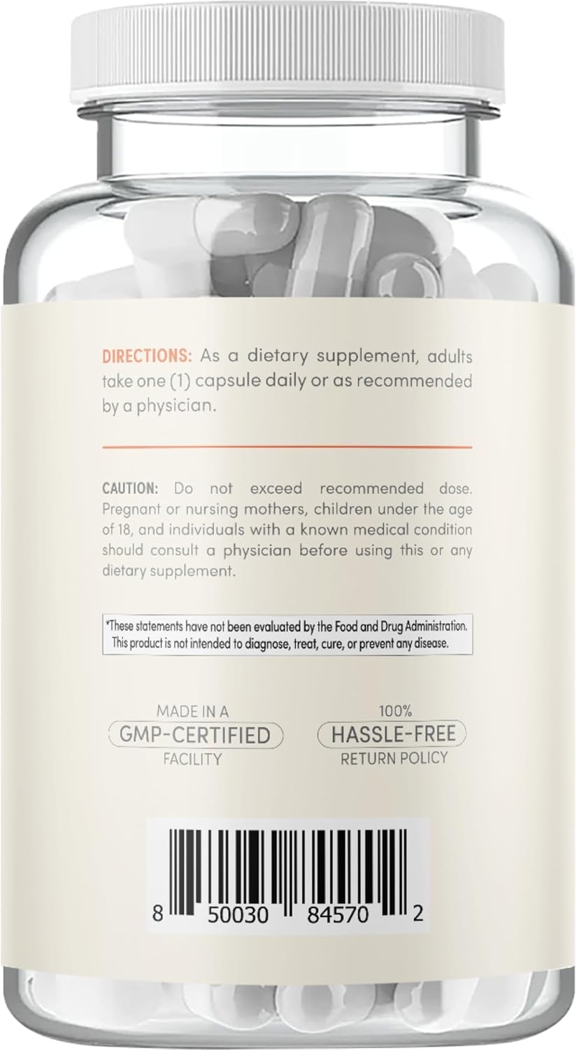 High Strength Bioactive SAM-e 400mg Supplement for Joint, Liver, and Mood Support - Vegan & Non-GMO - Made in the USA - 60 Servings